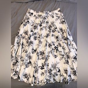 Floral skirt
